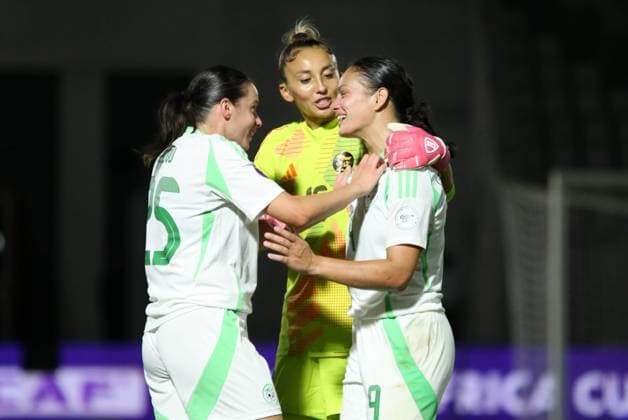 CASABLANCA, MOROCCO - JULY 13: ChloÃ N™Gazi of Algeria during the 2025 Women s Africa Cup of Nations (WAFCON) match between Nigeria and Algeria at Stade Larbi Zaouli on July 13, 2025 in Casablanca. Photo by Justina Aniefiok Copyright: xx
