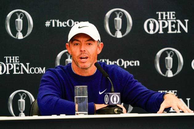 Golf, PGA, The Open Championship in Portrush, Press conference