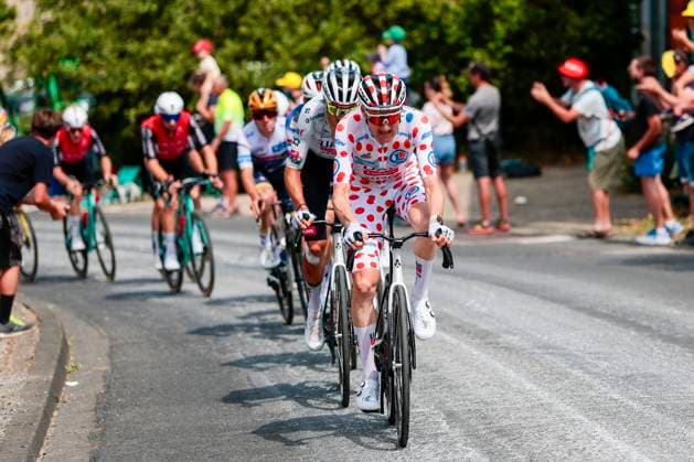 Tour de France 2025 Stage 10 LE MONT-DORE PUY DE SANCY, FRANCE - JULY 14 : during stage 10 of the 112th edition of Tour de France an UCI World Tour 2.UWT cycling road race stage for Men Elite of 163 km with start in Ennezat and finish in Le Mont-Dore Puy de Sancy on July 14, 2025 in Le Mont-Dore Puy de Sancy, France, 14 07 2025 ( Motordriver Kenny Verfaillie - Le Mont-Dore Puy de Sancy France  Copyright: xLucaxBettinix