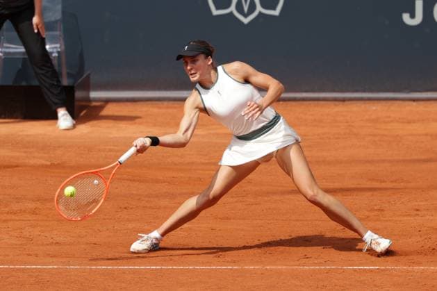 GER, Hamburg, xFSx, ATP250 Womens Tennis Tournament , MSC Hamburg Ladies Open 2025 ,Round of 32 , 14 07 2025 v l , Tara Wuerth CRO play a forehand Copyright: HMBxMedia FernandoxSoares