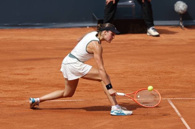 GER, Hamburg, xFSx, ATP250 Womens Tennis Tournament , MSC Hamburg Ladies Open 2025 ,Round of 32 , 14 07 2025 v l , Tara Wuerth CRO plays a backhand Copyright: HMBxMedia FernandoxSoares