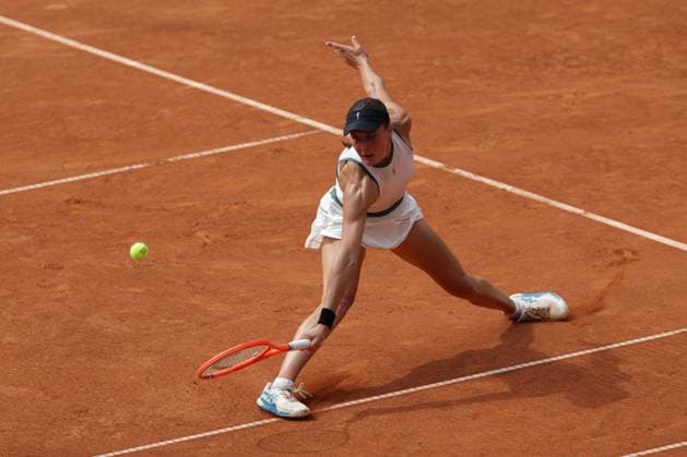GER, Hamburg, xFSx, ATP250 Womens Tennis Tournament , MSC Hamburg Ladies Open 2025 ,Round of 32 , 14 07 2025 v l , Tara Wuerth CRO plays a backhand Copyright: HMBxMedia FernandoxSoares