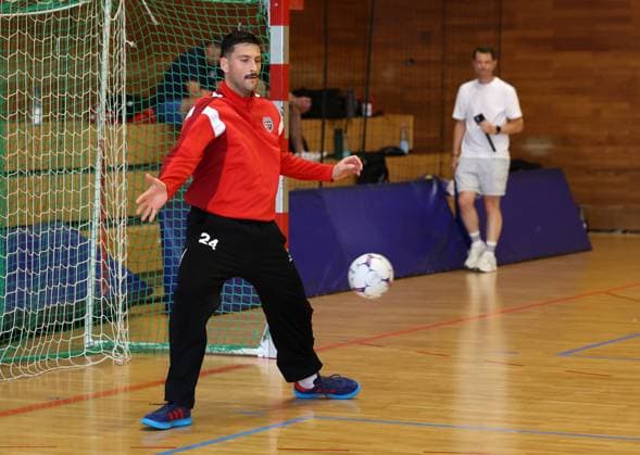 BAU 14 07 2025 Bietigheim Handball SG BBM Bietigheim Start of training, new signing Martin Tomovski