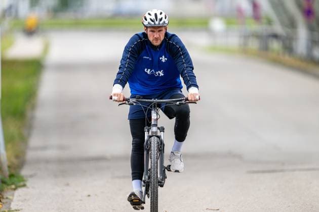 Marcel Schuhen SV Darmstadt 98, 01 on the way to training, SV Darmstadt 98, football, 2 Bundesliga, training camp, 5 day, 14 07 2025 SV Darmstadt 98, football, 2 Bundesliga, training camp, 5 day, 14 07 2025 Bad Wörishofen Copyright: xEibner-Pressefoto FlorianxWiegandx EP_FWD