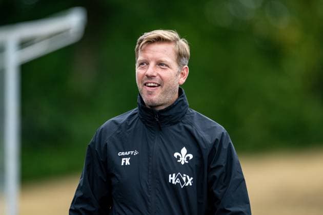 Florian Kohfeldt SV Darmstadt 98, Coach at training, SV Darmstadt 98, Football, 2 Bundesliga, Training camp, 5 day, 14 07 2025 SV Darmstadt 98, Football, 2 Bundesliga, Training camp, 5 day, 14 07 2025 Bad Wörishofen Copyright: xEibner-Pressefoto FlorianxWiegandx EP_FWD