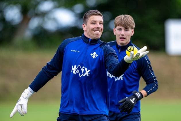 Alexander Brunst SV Darmstadt 98, 30 at training, SV Darmstadt 98, football, 2 Bundesliga, training camp, 5 day, 14 07 2025 SV Darmstadt 98, football, 2 Bundesliga, training camp, 5 day, 14 07 2025 Bad Wörishofen Copyright: xEibner-Pressefoto FlorianxWiegandx EP_FWD