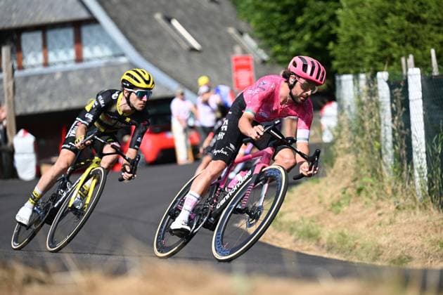 14-07-2025 Tour De France; Tappa 10 Ennezat - Le Mont Dore; 2025, Ef Education - Easypost; 2025, Visma - Lease A Bike; Healy, Ben; Yates, Simon; Le Mont Dore; 