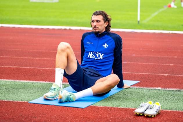 Fraser Hornby SV Darmstadt 98, 09 at training, SV Darmstadt 98, football, 2 Bundesliga, training camp, 5 day, 14 07 2025 SV Darmstadt 98, football, 2 Bundesliga, training camp, 5 day, 14 07 2025 Bad Wörishofen Copyright: xEibner-Pressefoto FlorianxWiegandx EP_FWD