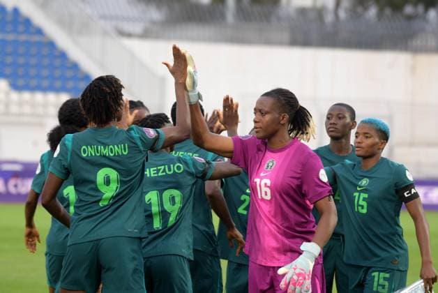 CASABLANCA, MOROCCO - JULY 13: Nigeria during the 2025 Women s Africa Cup of Nations (WAFCON) match between Nigeria and Algeria at Stade Larbi Zaouli on July 13, 2025 in Casablanca. Photo by Mansa Ayoola Copyright: xx