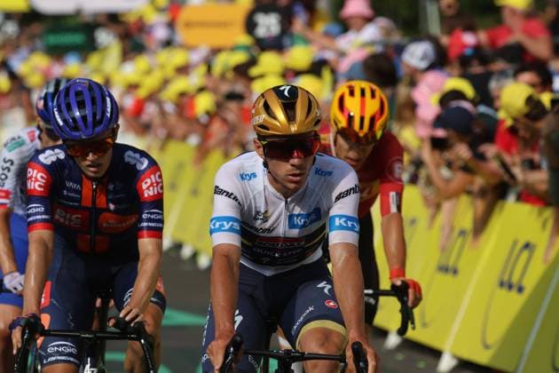 14-07-2025 Tour De France; Tappa 10 Ennezat - Le Mont Dore; 2025, Soudal - Quick Step; Evenepoel, Remco; Le Mont Dore; 