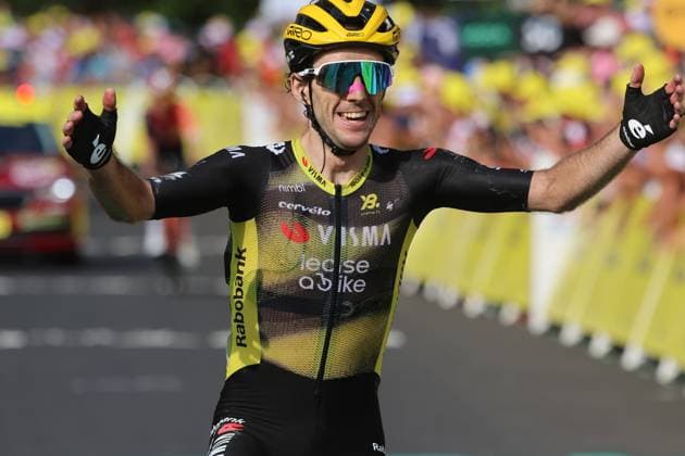 14-07-2025 Tour De France; Tappa 10 Ennezat - Le Mont Dore; 2025, Visma - Lease A Bike; Yates, Simon; Le Mont Dore; 