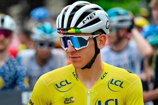Cyclisme Tour De France Etape Ennezat Le Mont Dore, PHOTOPQR LA MONTAGNE Richard BRUNEL ; ; 14 07 2025 ; Cyclisme Tour De France Etape Ennezat Le Mont Dore, Pogacar, le 14 07 2025 Photo Richard Brunel 07 14 2025; Cycling Tour De France Stage Ennezat Le Mont Dore, Evenepoel, Vingegaard, Pogacar, Saint Robert cross pass descent, France  Copyright: xPHOTOPQR LAxMONTAGNE MAXPPPxRichardxBRUNELx 20250714LMT1419 20250714LMT1419