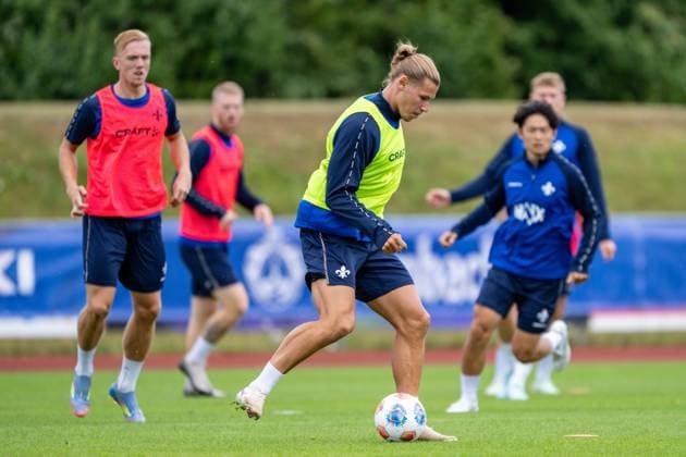 Fynn Lakenmacher SV Darmstadt 98, 19 at training, SV Darmstadt 98, football, 2 Bundesliga, training camp, 5 day, 14 07 2025 SV Darmstadt 98, football, 2 Bundesliga, training camp, 5 day, 14 07 2025 Bad Wörishofen Copyright: xEibner-Pressefoto FlorianxWiegandx EP_FWD