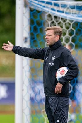 Florian Kohfeldt SV Darmstadt 98, coach gesticulates, SV Darmstadt 98, football, 2 Bundesliga, training camp, 5 day, 14 07 2025 SV Darmstadt 98, football, 2 Bundesliga, training camp, 5 day, 14 07 2025 Bad Wörishofen Copyright: xEibner-Pressefoto FlorianxWiegandx EP_FWD