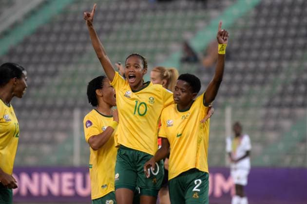 OUJDA, MOROCCO - JULY 14: South Africa during the 2025 Women s Africa Cup of Nations (WAFCON) match between South Africa and Mali at Honor Stadium on July 14, 2025 in Oujda, Morocco. Photo by Mansa Ayoola Copyright: xx