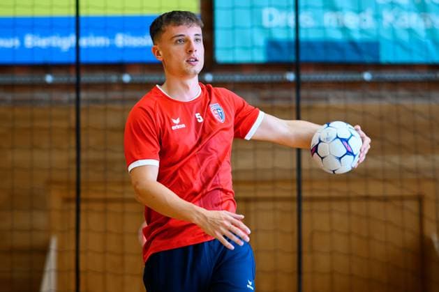 Bietigheim HBL 25 26 SG BBM Bietigheim Training Nico Bacani Bietigheim Bietigheim Bissingen Sporthalle am Viadukt Baden Württemberg Germany