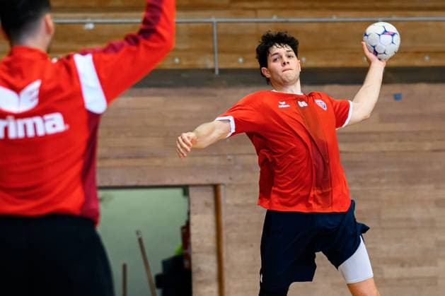 Bietigheim HBL 25 26 SG BBM Bietigheim Training Max Prantner Bietigheim Bietigheim Bissingen Sporthalle am Viadukt Baden Württemberg Germany