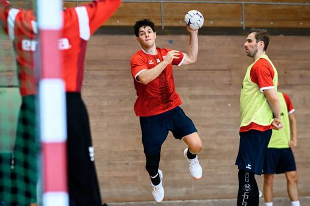 Bietigheim HBL 25 26 SG BBM Bietigheim Training Max Prantner Bietigheim Bietigheim Bissingen Sporthalle am Viadukt Baden Württemberg Germany