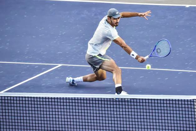 LOS CABOS TENNIS OPEN 2025 LOS CABOS TENNIS OPEN 2025 KOVACEVIC VS HABIB 14072025 LOS CABOS, BAJA CALIFORNIA, MEXICO Photo of Hady Habib of Lebannon, during Los Cabos Tennis Open 2025 held at the Mextenis Stadium of the Cabo Sports Complex of Los Cabos, Baja California Photo of Hady Habib of Lebannon, during Los Cabos Tennis Open 2025 held at the Mextenis Stadium of the Cabo Sports Complex of Los Cabos, Baja California PHOTO BY IMAGENSHOP PHOTO AGENCY LOS CABOS BAJA CALIFORNIA MEXICO Copyright: xIMAGENSHOPxAGENCIAxFOTOGRAFICAx