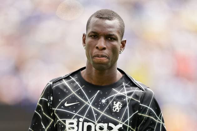 EAST RUTHERFORD, NJ - JULY 13: Nicolas Jackson 15 of Chelsea F.C. on the field prior to the FIFA Club World Cup Final against Paris Saint-Germain on July, 13, 2025 at MetLife Stadium in East Rutherford, New Jersey. (Photo by Rich Graessle Icon Sportswire) SOCCER: JUL 13 FIFA Club World Cup Final Paris Saint-Germain vs Chelsea FC EDITORIAL USE ONLY Icon25071313688