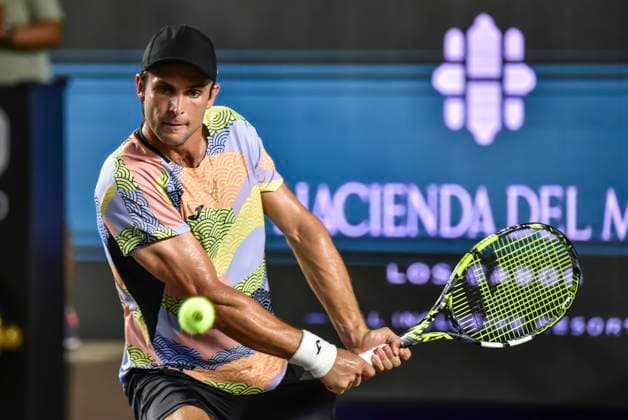 LOS CABOS TENNIS OPEN 2025 LOS CABOS TENNIS OPEN 2025 VUKIC VS NAVA 14072025 LOS CABOS, BAJA CALIFORNIA, MEXICO Photo of Aleksandar Vukic of Australia, during Los Cabos Tennis Open 2025 held at the Mextenis Stadium of the Cabo Sports Complex of Los Cabos, Baja California Photo of Aleksandar Vukic of Australia, during Los Cabos Tennis Open 2025 held at the Mextenis Stadium of the Cabo Sports Complex of Los Cabos, Baja California PHOTO BY IMAGENSHOP AGENCIA DE FOTOGRAFIA LOS CABOS BAJA CALIFORNIA MEXICO Copyright: xIMAGENSHOPxAGENCIAxFOTOGRAFICAx
