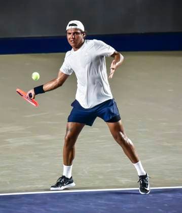 LOS CABOS TENNIS OPEN 2025 LOS CABOS TENNIS OPEN 2025 DANIEL VS HERNANDEZ 14072025 LOS CABOS, BAJA CALIFORNIA, MEXICO Photo of Alejandro Hernandez of Mexico, during Los Cabos Tennis Open 2025 held at the Mextenis Stadium of the Cabo Sports Complex of Los Cabos, Baja California Photo of Alejandro Hernandez of Mexico, during Los Cabos Tennis Open 2025 held at the Mextenis Stadium of the Cabo Sports Complex of Los Cabos, Baja California PHOTO BY IMAGENSHOP AGENCIA DE FOTOGRAFIA LOS CABOS BAJA CALIFORNIA MEXICO Copyright: xIMAGENSHOPxAGENCIAxFOTOGRAFICAx