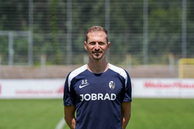 Daniel Schwaab Liaison coach SC Freiburg II SC Freiburg U23 Regionalliga Südwest, Porträttermin 2025 2026, Freiburg Möslestadion Baden Wuerttemberg Germany Copyright: xSTEINSIEK.CH PAAx