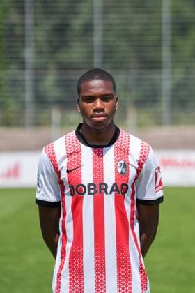 David Amegnaglo SC Freiburg II SC Freiburg U23 Regionalliga Südwest, Porträttermin 2025 2026, Freiburg Möslestadion Baden Wuerttemberg Germany Copyright: xSTEINSIEK.CH PAAx
