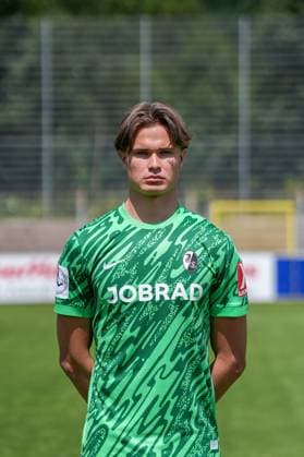 Jaaso Jantunen SC Freiburg II SC Freiburg U23 Regionalliga Südwest, Porträttermin 2025 2026, Freiburg Möslestadion Baden Wuerttemberg Germany Copyright: xSTEINSIEK.CH PAAx
