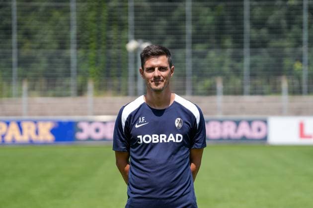 Johannes Flum Liaison coach SC Freiburg II SC Freiburg U23 Regionalliga Südwest, Porträttermin 2025 2026, Freiburg Möslestadion Baden Wuerttemberg Germany Copyright: xSTEINSIEK.CH PAAx