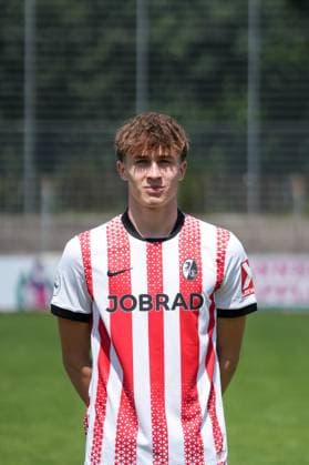 Jack James SC Freiburg II SC Freiburg U23 Regionalliga Südwest, Porträttermin 2025 2026, Freiburg Möslestadion Baden Wuerttemberg Germany Copyright: xSTEINSIEK.CH PAAx