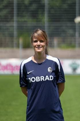 Lisa Bode Team doctor SC Freiburg II SC Freiburg U23 Regionalliga Südwest, Porträttermin 2025 2026, Freiburg Möslestadion Baden Wuerttemberg Germany Copyright: xSTEINSIEK.CH PAAx