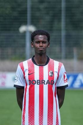 Billal Mohamed SC Freiburg II SC Freiburg U23 Regionalliga Südwest, Porträttermin 2025 2026, Freiburg Möslestadion Baden Wuerttemberg Germany Copyright: xSTEINSIEK.CH PAAx