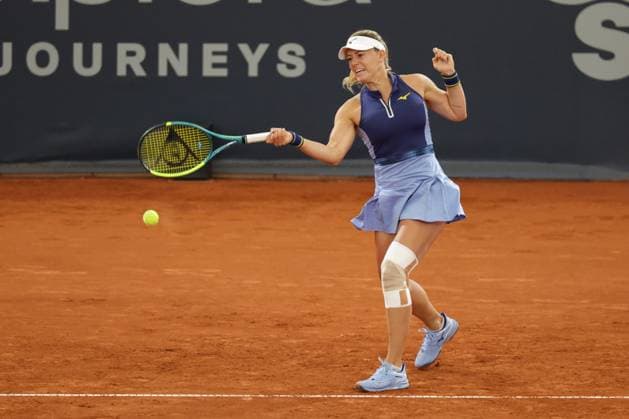 GER, Hamburg, xFSx, ATP250 Womens Tennis Tournament , MSC Hamburg Ladies Open 2025 , Round of 32 , 15 07 2025 v l Dalma Galfi HUN play a forehand Copyright: HMBxMedia FernandoxSoares