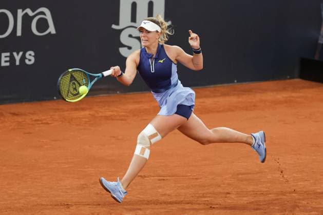 GER, Hamburg, xFSx, ATP250 Womens Tennis Tournament , MSC Hamburg Ladies Open 2025 , Round of 32 , 15 07 2025 v l Dalma Galfi HUN play a forehand Copyright: HMBxMedia FernandoxSoares
