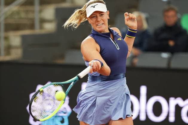 GER, Hamburg, xFSx, ATP250 Womens Tennis Tournament , MSC Hamburg Ladies Open 2025 , Round of 32 , 15 07 2025 v l Dalma Galfi HUN play a forehand Copyright: HMBxMedia FernandoxSoares