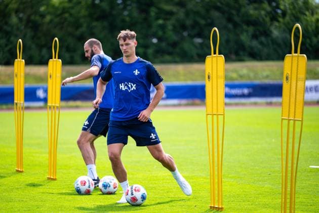 Bartosz Bialek SV Darmstadt 98 at training, SV Darmstadt 98, Football, 2 Bundesliga, Training camp, 6 day, 15 07 2025 SV Darmstadt 98, Football, 2 Bundesliga, Training camp, 6 day, 15 07 2025 Bad Wörishofen Copyright: xEibner-Pressefoto FlorianxWiegandx EP_FWD