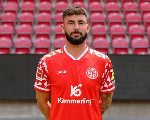 Soccer 1 BL Porträttermin 2025 2026 14 07 25, Marco Richter 1 FSV Mainz 05 , 1 BL, Porträttermin 2025 2026,