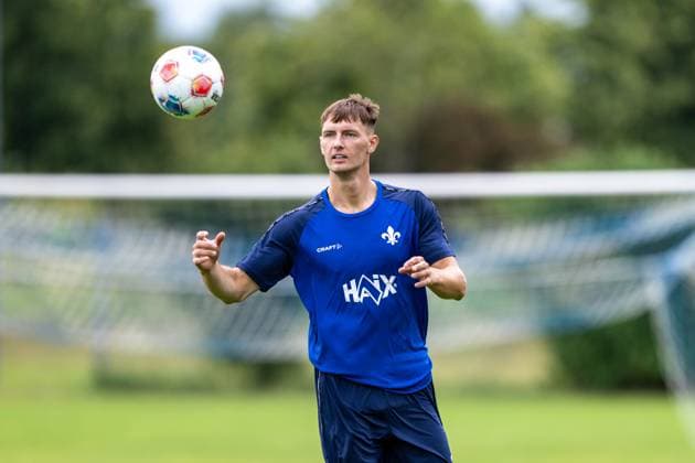 Bartosz Bialek SV Darmstadt 98 at training, SV Darmstadt 98, Football, 2 Bundesliga, Training camp, 6 day, 15 07 2025 SV Darmstadt 98, Football, 2 Bundesliga, Training camp, 6 day, 15 07 2025 Bad Wörishofen Copyright: xEibner-Pressefoto FlorianxWiegandx EP_FWD