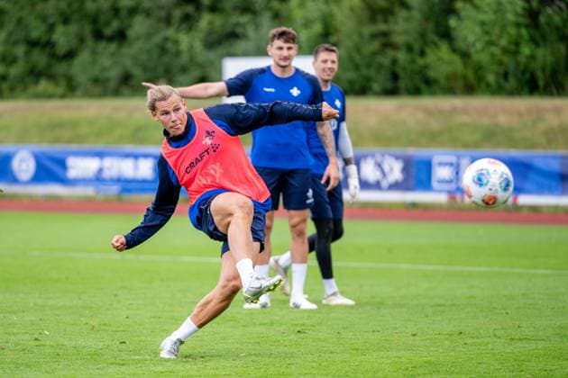Fynn Lakenmacher SV Darmstadt 98, 19 on the ball, SV Darmstadt 98, football, 2 Bundesliga, training camp, 6 day, 15 07 2025 SV Darmstadt 98, football, 2 Bundesliga, training camp, 6 day, 15 07 2025 Bad Wörishofen Copyright: xEibner-Pressefoto FlorianxWiegandx EP_FWD