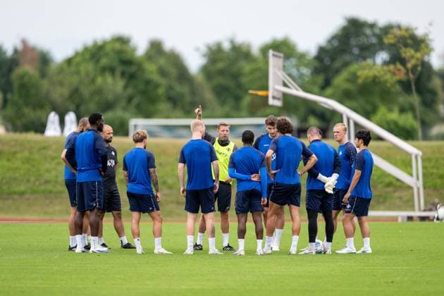 Florian Kohfeldt SV Darmstadt 98, coach gesticulates, SV Darmstadt 98, football, 2 Bundesliga, training camp, 6 day, 15 07 2025 SV Darmstadt 98, football, 2 Bundesliga, training camp, 6 day, 15 07 2025 Bad Wörishofen Copyright: xEibner-Pressefoto FlorianxWiegandx EP_FWD