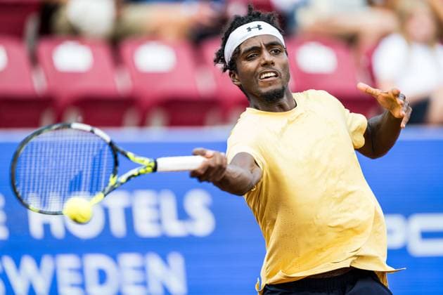 250715 Elias Ymer of Sweden during day 3 of the Nordea Open on July 15, 2025 in Bastad Photo Niclas Jönsson BILDBYRAN COP 273 NO0351 tennis atp 250 nordea open bbeng  Copyright: NICLASxJÖNSSON BB250715NO006