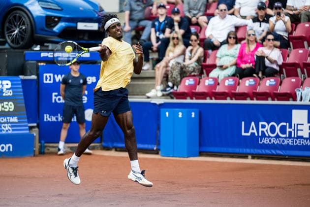 250715 Elias Ymer of Sweden during day 3 of the Nordea Open on July 15, 2025 in Bastad Photo Niclas Jönsson BILDBYRAN COP 273 NO0351 tennis atp 250 nordea open bbeng  Copyright: NICLASxJÖNSSON BB250715NO020