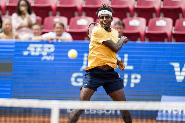 250715 Elias Ymer of Sweden during day 3 of the Nordea Open on July 15, 2025 in Bastad Photo Niclas Jönsson BILDBYRAN COP 273 NO0351 tennis atp 250 nordea open bbeng  Copyright: NICLASxJÖNSSON BB250715NO035
