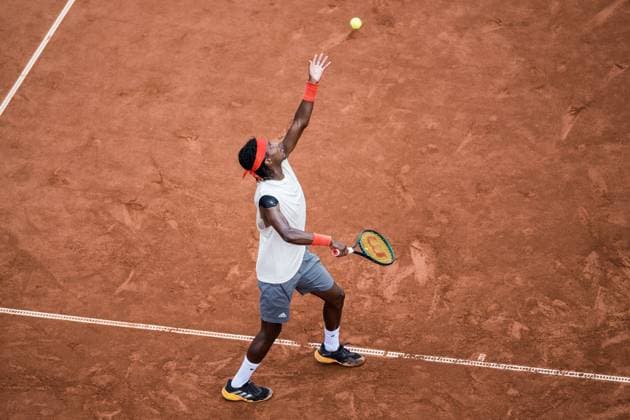 250715 Mikael Ymer of Sweden and during day 3 of the Nordea Open on July 15, 2025 in Bastad Photo Niclas Jönsson BILDBYRAN COP 273 NO0351 tennis atp 250 nordea open bbeng  Copyright: NICLASxJÖNSSON BB250715NO041