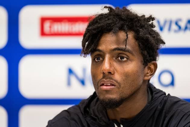 250715 Elias Ymer of Sweden at press conference during day 3 of the Nordea Open on July 15, 2025 in Bastad Photo Niclas Jönsson BILDBYRAN COP 273 NO0351 tennis atp 250 nordea open bbeng  Copyright: NICLASxJÖNSSON BB250715NO064