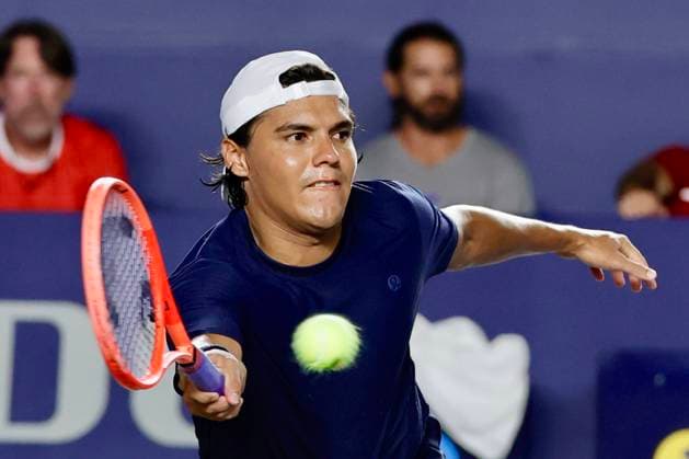 LOS CABOS TENNIS OPEN 2025 LOS CABOS TENNIS OPEN 2025 LOS CABOS TENNIS OPEN 2025 DANIEL VS HERNANDEZ 14072025 LOS CABOS, BAJA CALIFORNIA, MEXICO Photo of Alejandro Hernandez of Mexico, during Los Cabos Tennis Open 2025 held at the Mextenis Stadium of the Cabo Sports Complex of Los Cabos, Baja California Photo of Alejandro Hernandez of Mexico, during Los Cabos Tennis Open 2025 held at the Mextenis Stadium of the Cabo Sports Complex of Los Cabos, Baja California PHOTO BY IMAGENSHOP AGENCIA DE FOTOGRAFIA LOS CABOS BAJA CALIFORNIA MEXICO Copyright: xIMAGENSHOPxAGENCIAxFOTOGRAFICAx