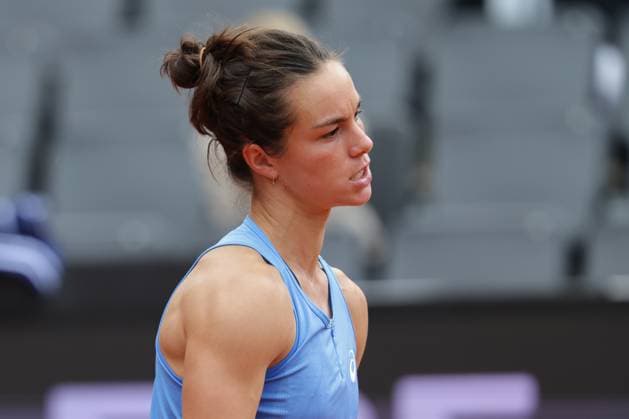 GER, Hamburg, xFSx, ATP250 Womens Tennis Tournament , MSC Hamburg Ladies Open 2025 , Round of 32 , Sixteenth Final ,15 07 2025 v l Lois Boisson FRA disappointed, disappointed looking, dissapointed, sad, frustrated, frustrated, frustrated Copyright: HMBxMedia FernandoxSoares