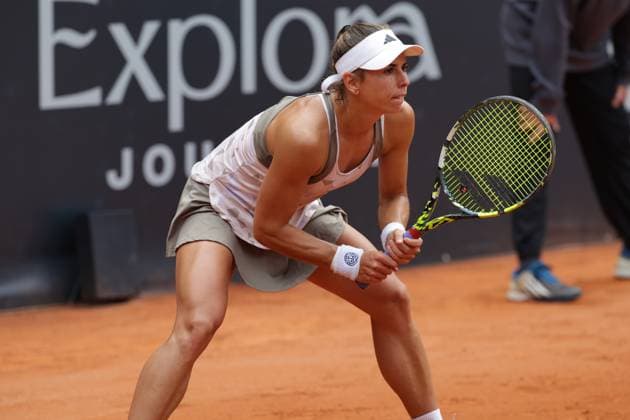 GER, Hamburg, xFSx, ATP250 Womens Tennis Tournament , MSC Hamburg Ladies Open 2025 , Round of 32 , Sixteenth Final ,15 07 2025 v l Julia Grabher AUT Waiting to serve Copyright: HMBxMedia FernandoxSoares