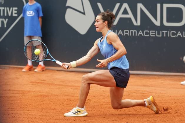 GER, Hamburg, xFSx, ATP250 Womens Tennis Tournament , MSC Hamburg Ladies Open 2025 , Round of 32 , Sixteenth Final ,15 07 2025 v l Lois Boisson FRA plays a forehand Copyright: HMBxMedia FernandoxSoares